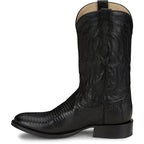 TONY LAMA Boots Tony Lama Men's Kirtland Black Lizard Boots DR5153