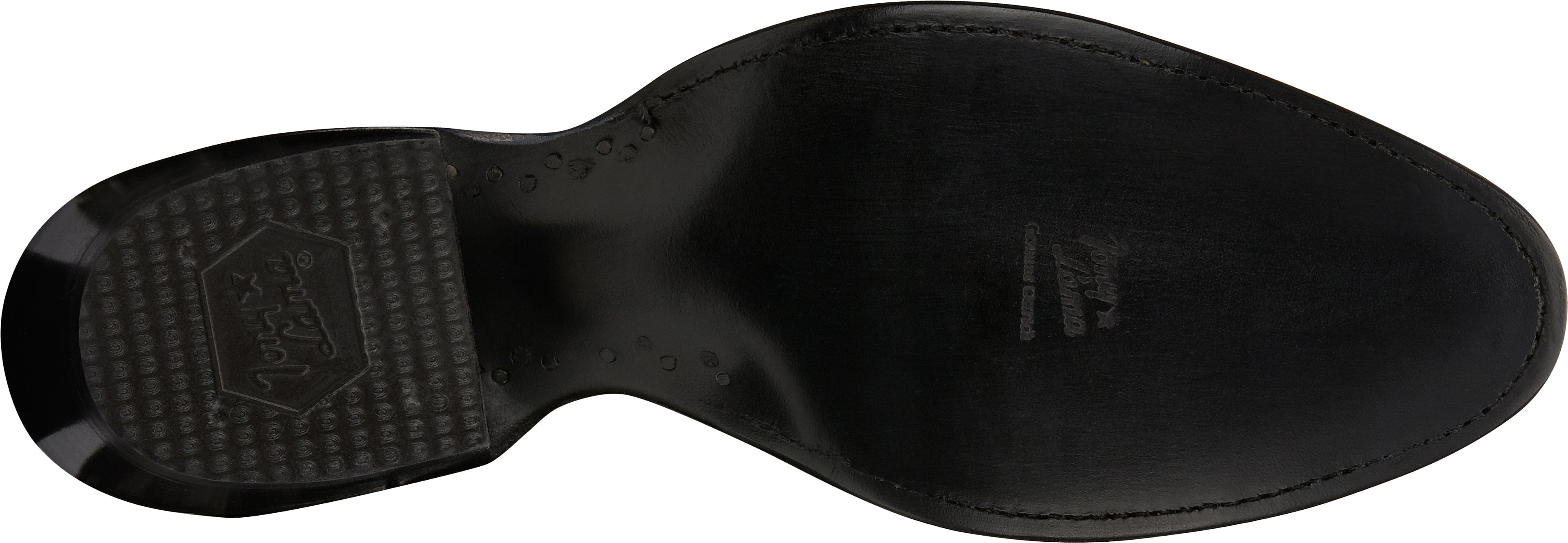 Tony Lama Men's Mccandles Black Full Quill Ostrich Round Toe