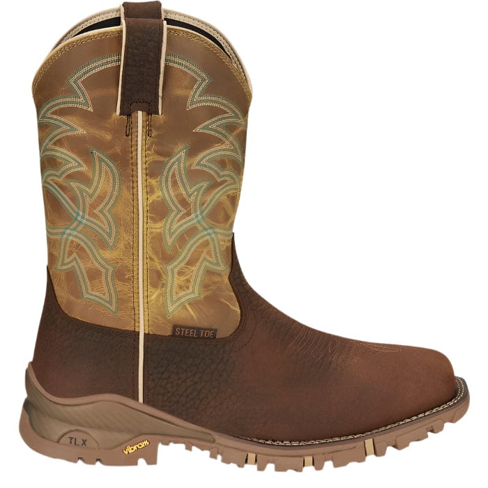 TONY LAMA Boots Tony Lama Men's Roustabout Russet Steel Toe Waterproof Boot TW5006