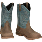 TONY LAMA Boots Tony Lama Men's Roustabout Tan Gaucho Steel Toe Waterproof Boot TW5008