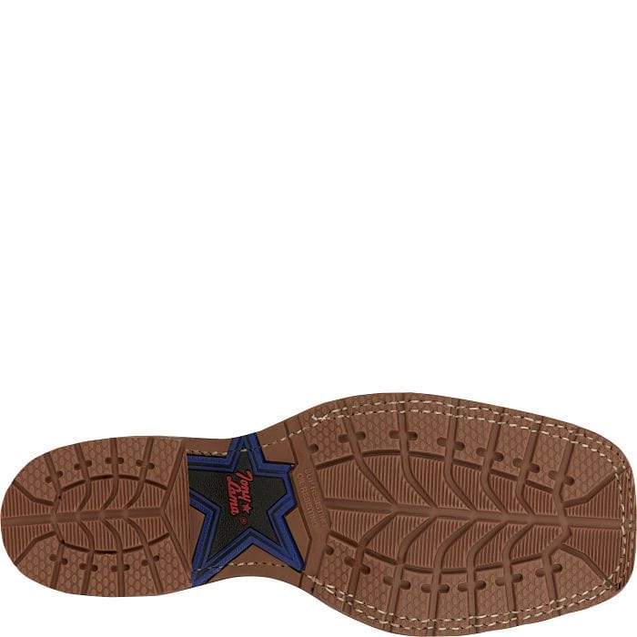 TONY LAMA Boots Tony Lama Men's Toffe Prescott Pirarucu Exotic Western Boots EP6097