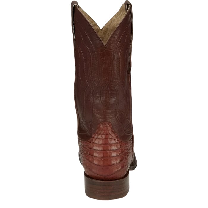 TONY LAMA Boots Tony Lama Men's Tremaine Cognac Caiman Boots DR5260