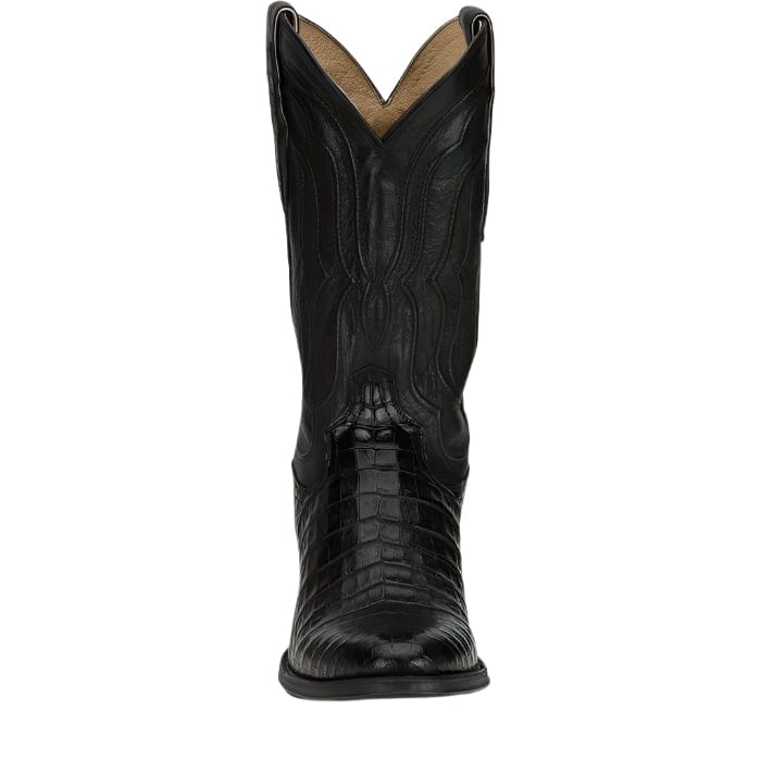 TONY LAMA Boots Tony Lama Men's Tremaine Ebony Caiman Boots DR5261