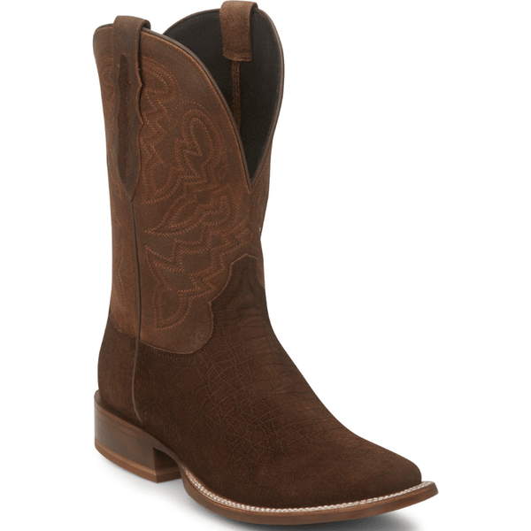 Tony Lama Men's Tucson Bark Brown Western Boots TL3025 – Russell's