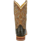 TONY LAMA Boots Tony Lama Women's Chocolate Cheyenne Ostrich Exotic Western Boots RN3643