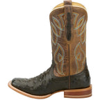 TONY LAMA Boots Tony Lama Women's Chocolate Cheyenne Ostrich Exotic Western Boots RN3643