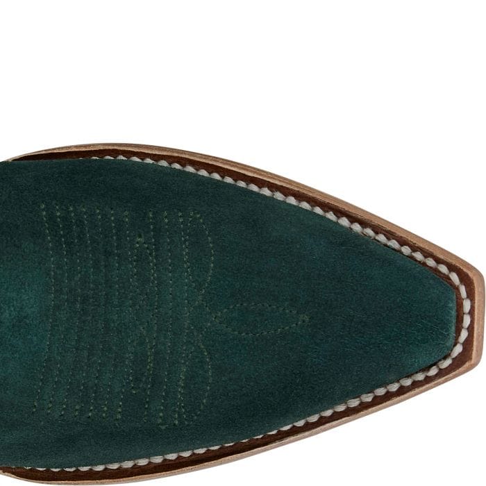 TONY LAMA Boots Tony Lama Women's Emerald Green Liz Suede Western Boots DR4262