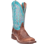 TONY LAMA Boots Tony Lama Women's Jemma Blonde/Tan and Turquoise Western Boots XT5151L