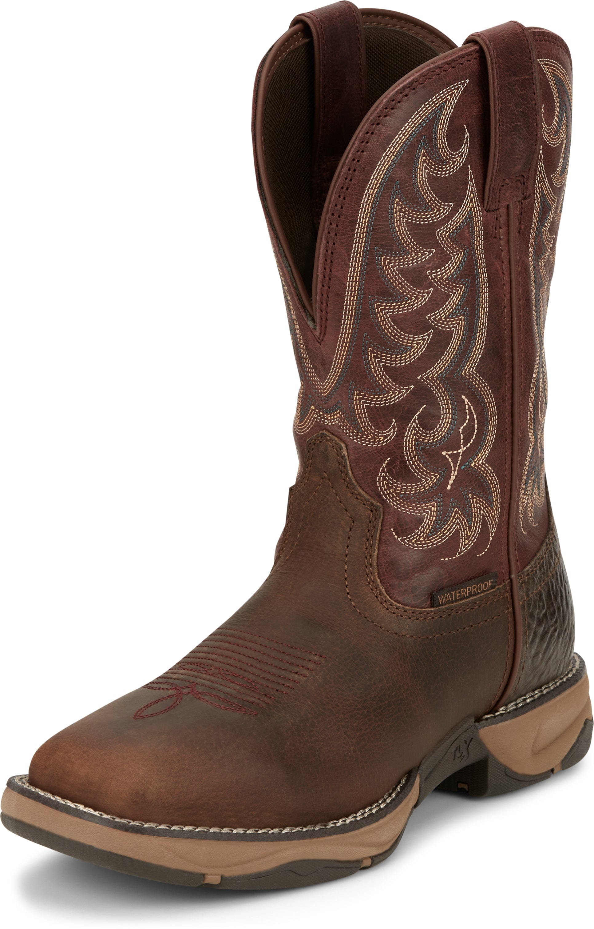 TONY LAMA Boots Tony Lama Women's Josey Brown Waterproof Work Boot TW7200