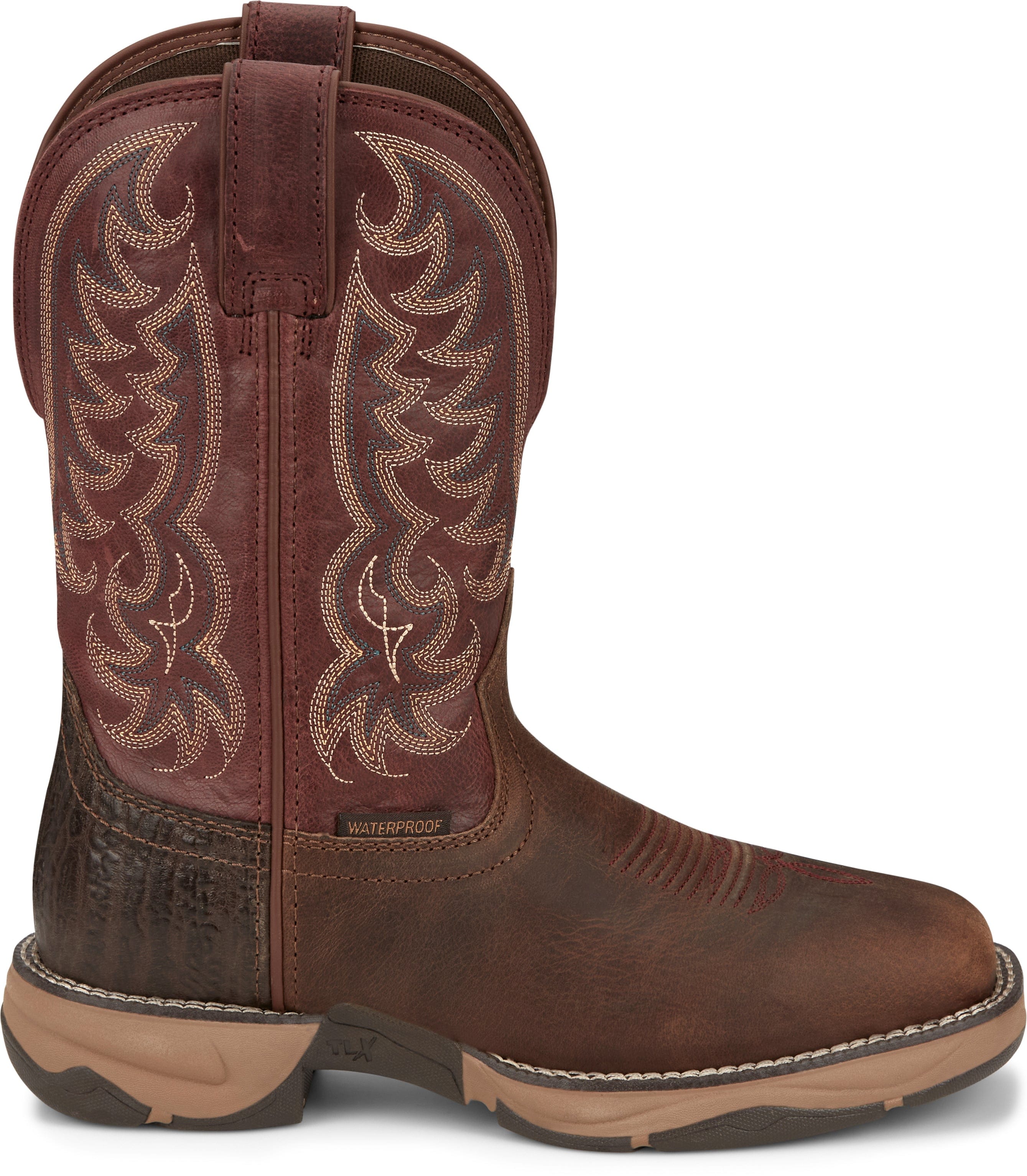 TONY LAMA Boots Tony Lama Women's Josey Brown Waterproof Work Boot TW7200