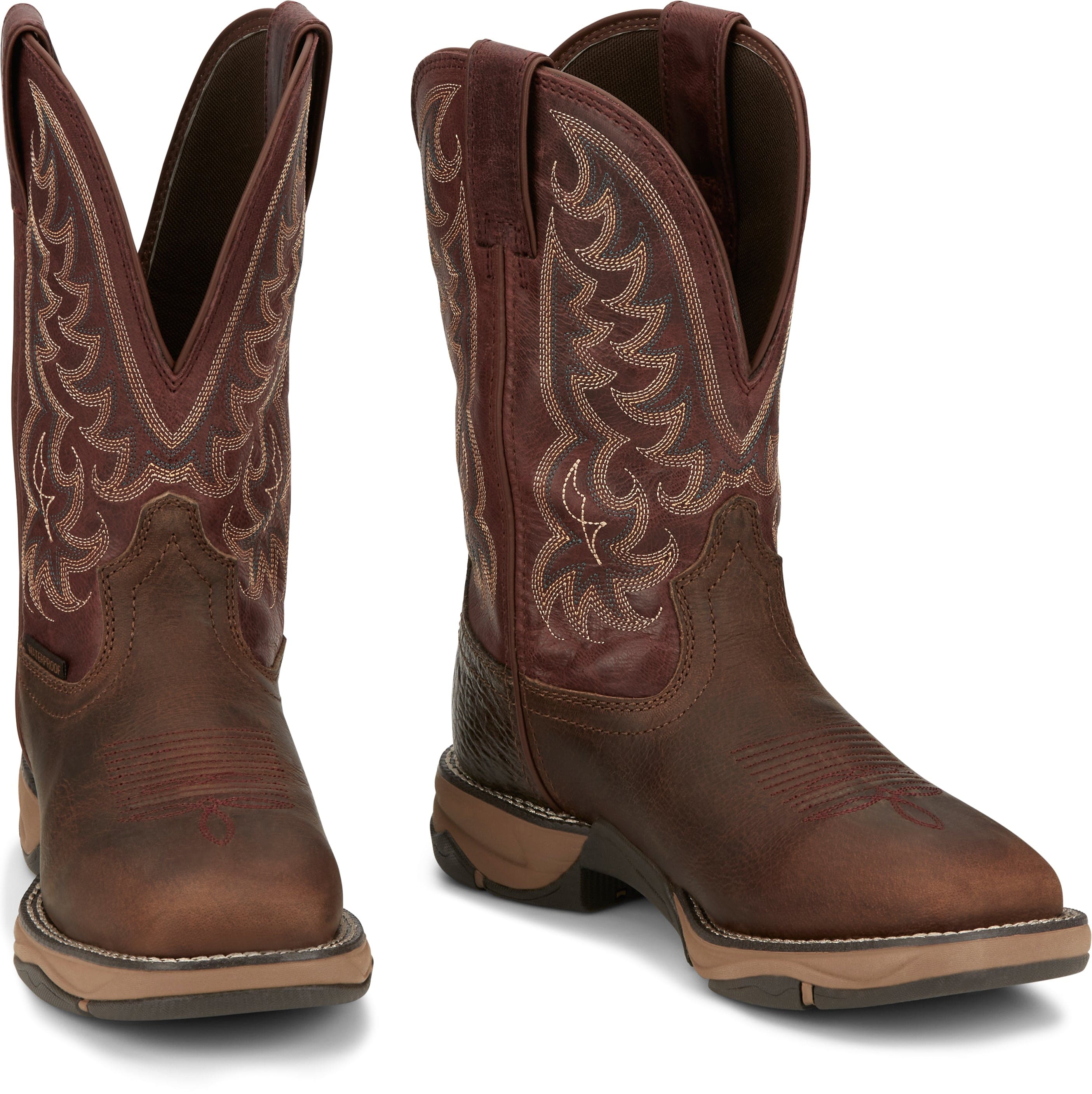 TONY LAMA Boots Tony Lama Women's Josey Brown Waterproof Work Boot TW7200
