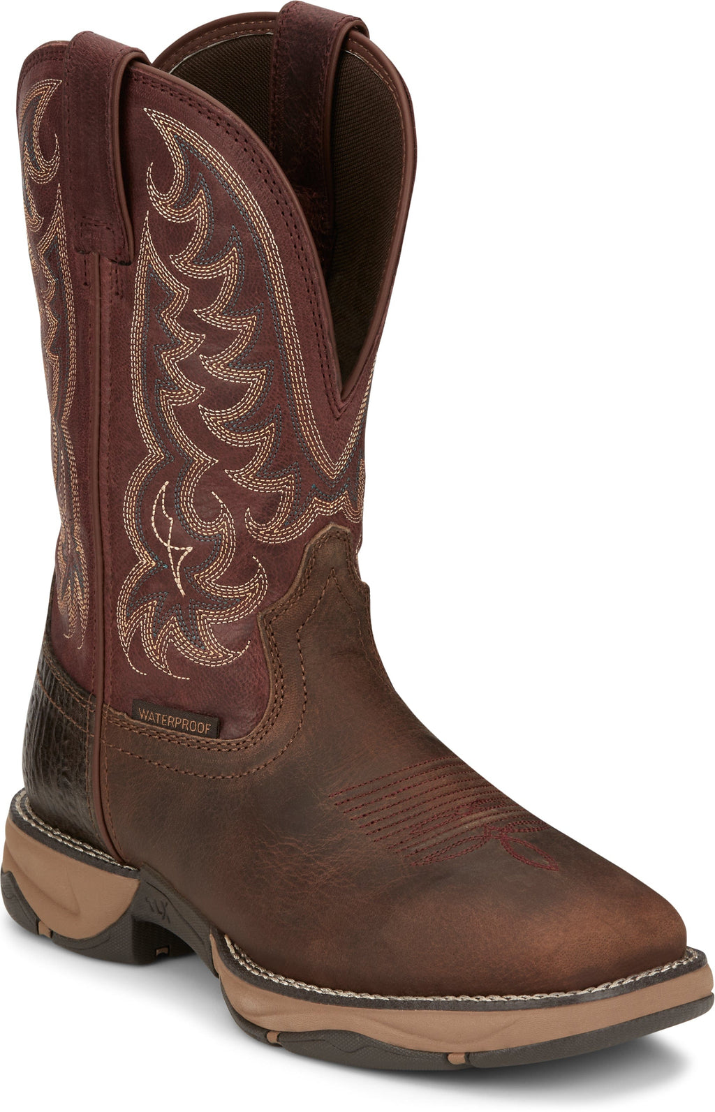 TONY LAMA Boots Tony Lama Women's Josey Brown Waterproof Work Boot TW7200