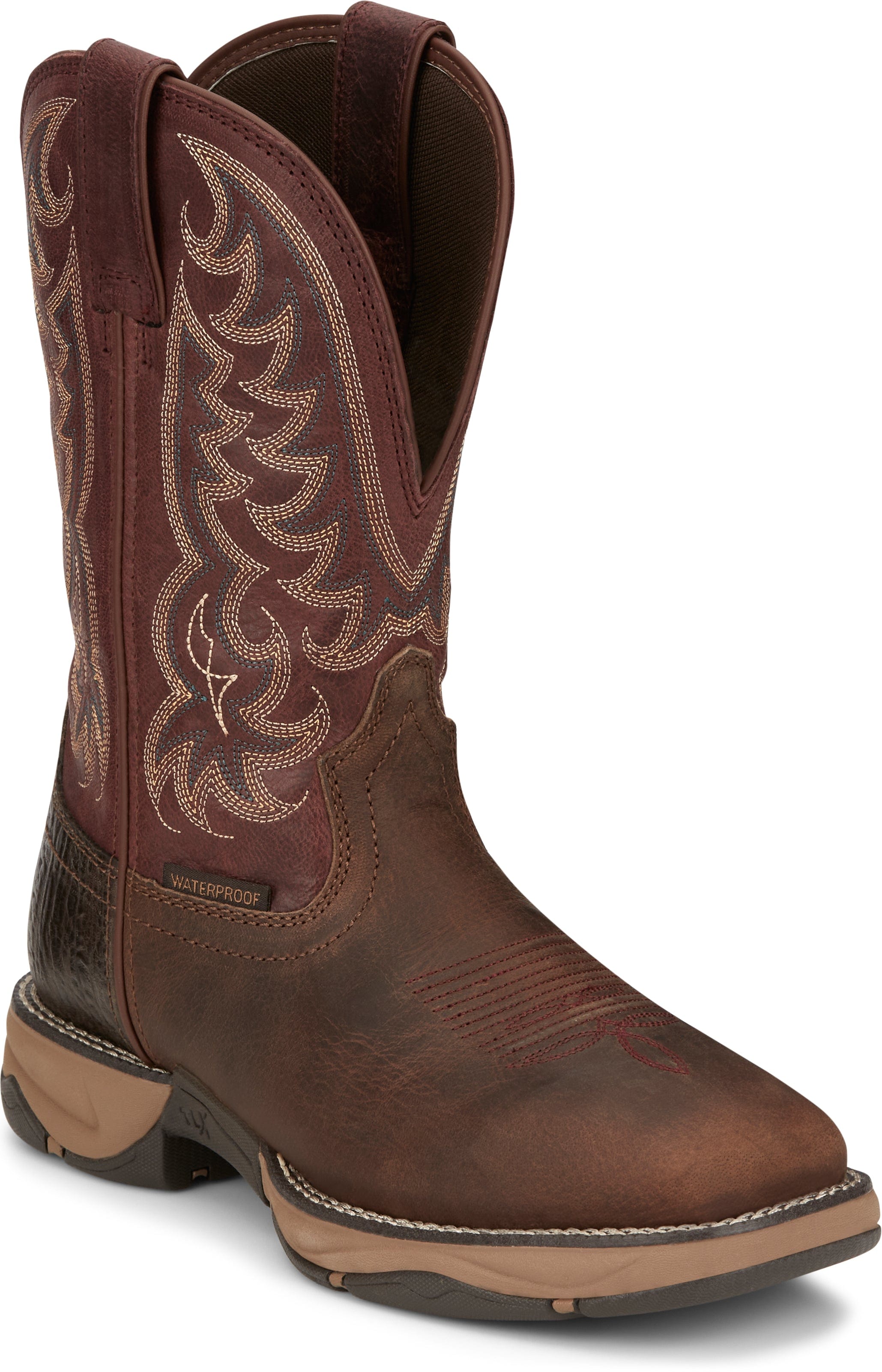 TONY LAMA Boots Tony Lama Women's Josey Brown Waterproof Work Boot TW7200