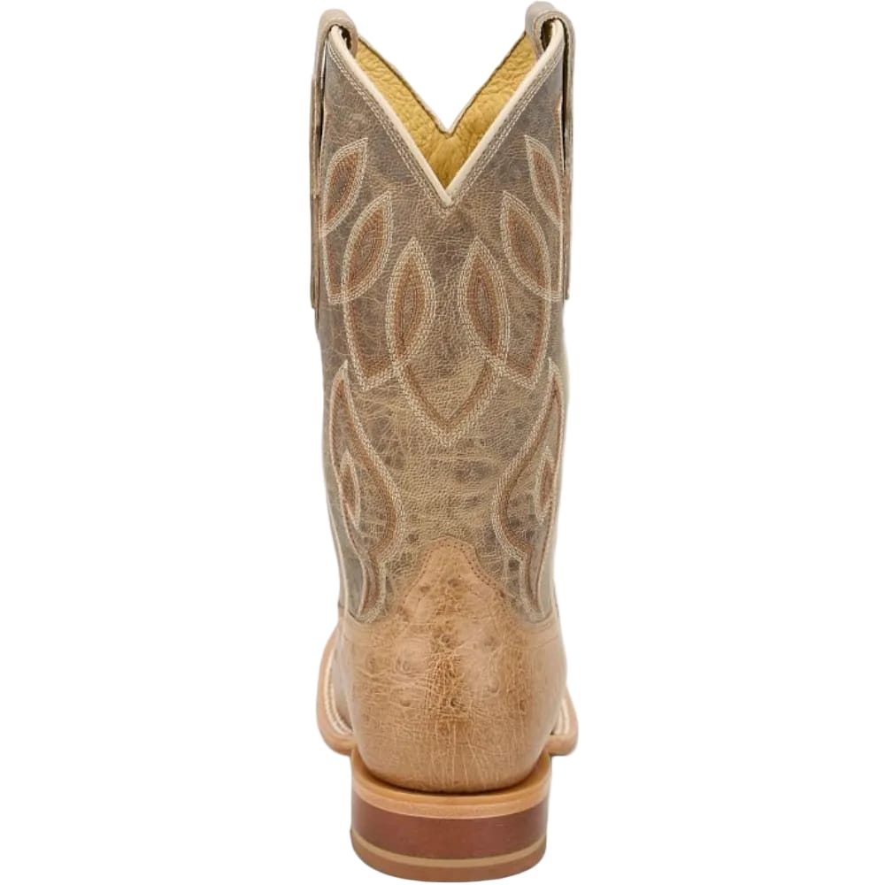 TONY LAMA Boots Tony Lama Women's Tan Cheyenne Smooth Ostrich Exotic Western Boots RN3642
