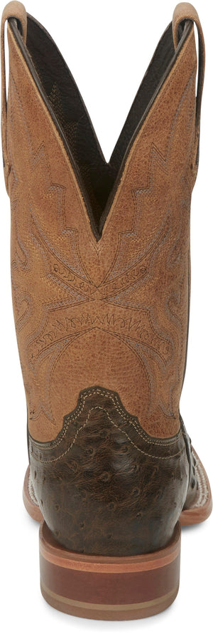 Tony Lama Boots Tony Lama Women's Tori Umber Full Quill Ostrich Exotic Western Boots TL5405
