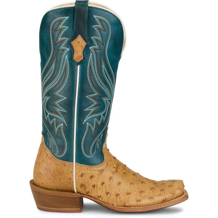 TONY LAMA Boots Tony Lama Women's Umber Zaire Full Quill Ostrich Exotic Boots SA6113