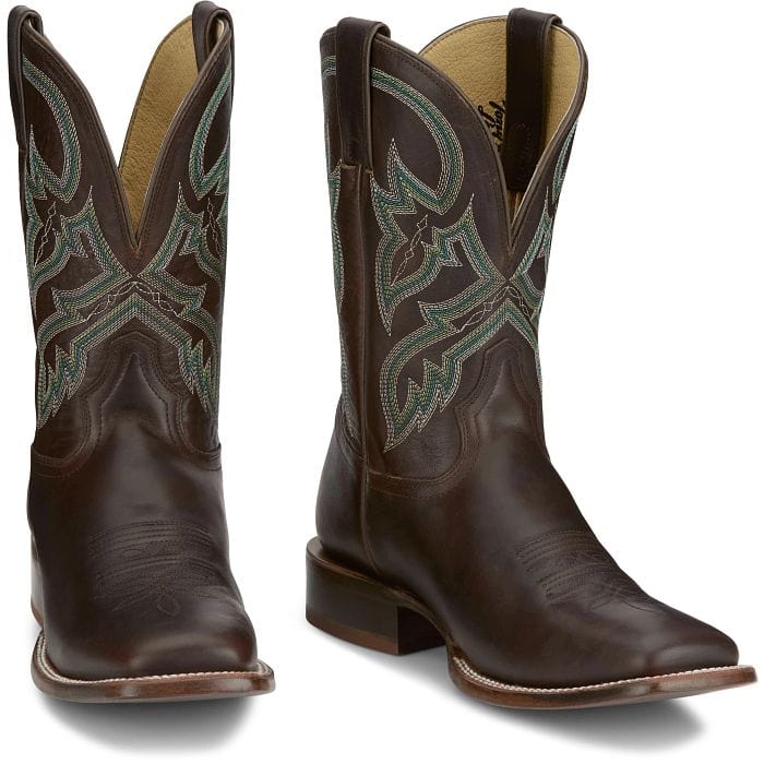 TONY LAMA Boots Tony Lama Wray Tobacco Brown Western Boots RN3515