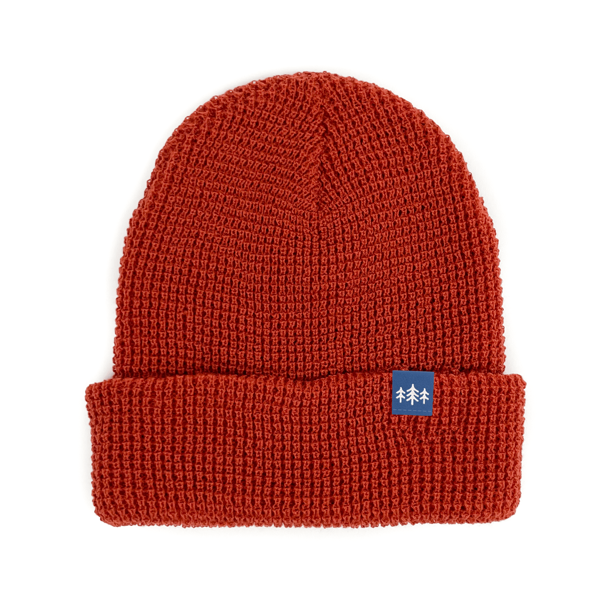 TriPine Beanie Rust TriPine Waffle Knit Beanie
