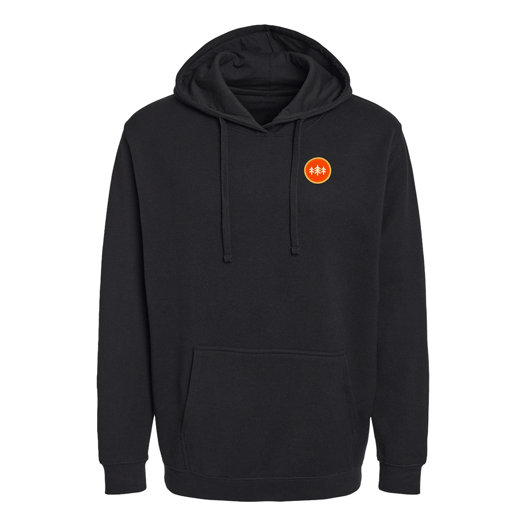 TriPine Hoodie Black / Small Coin Patch Cloudfit Hoodie
