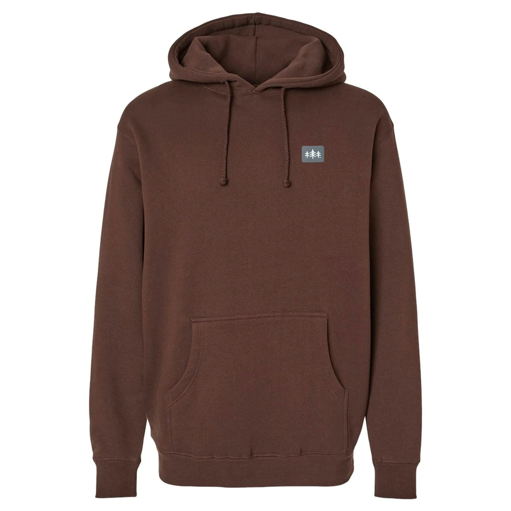 TriPine Hoodie Brown / Small TriPine Heavyweight Fleece Hoodie