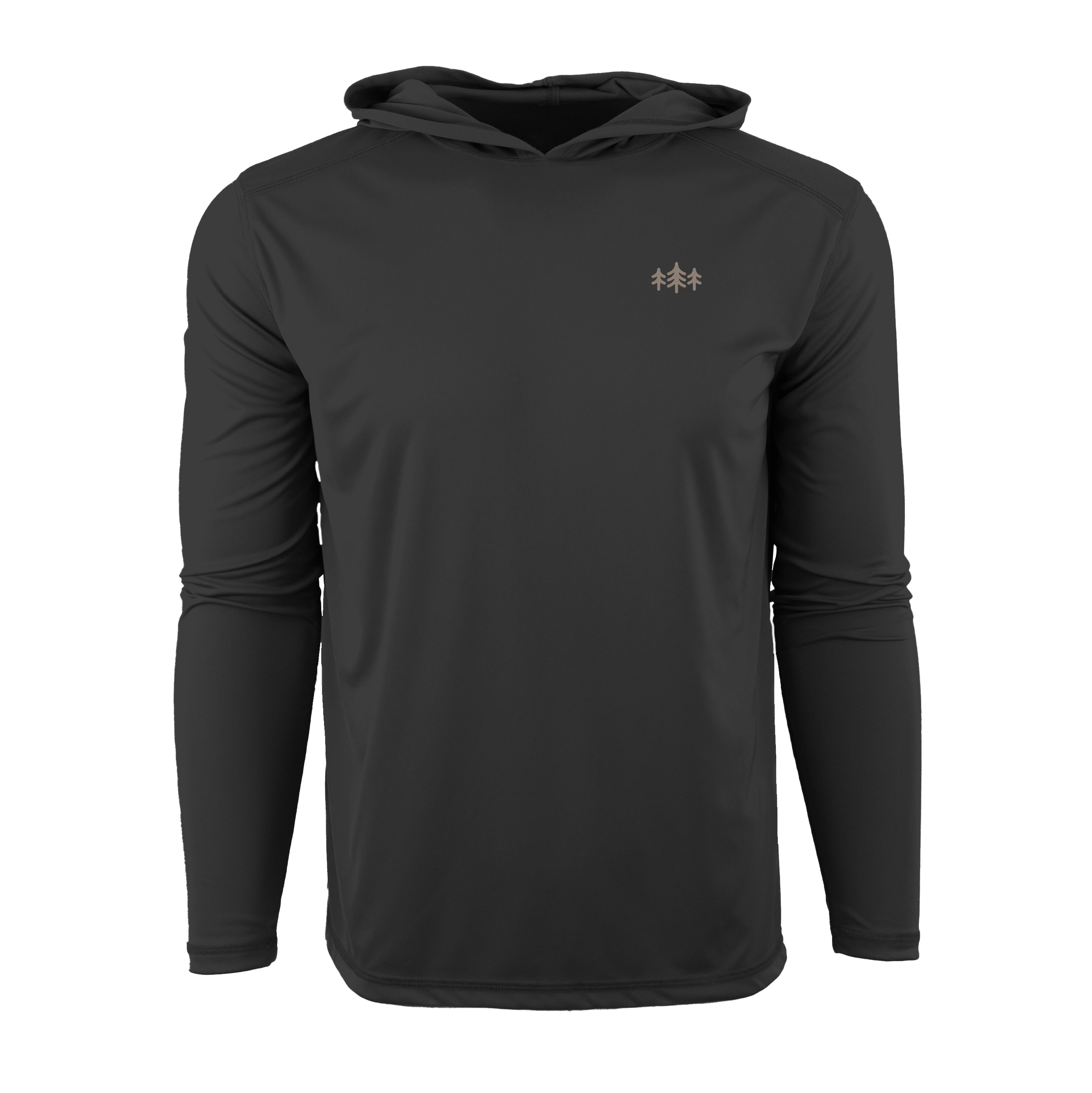 TriPine Hoodie Carbon / Small TriPine Solar Shield Performance Hoodie