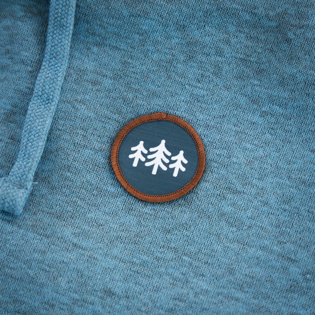 TriPine Hoodie Coin Patch Cloudfit Hoodie