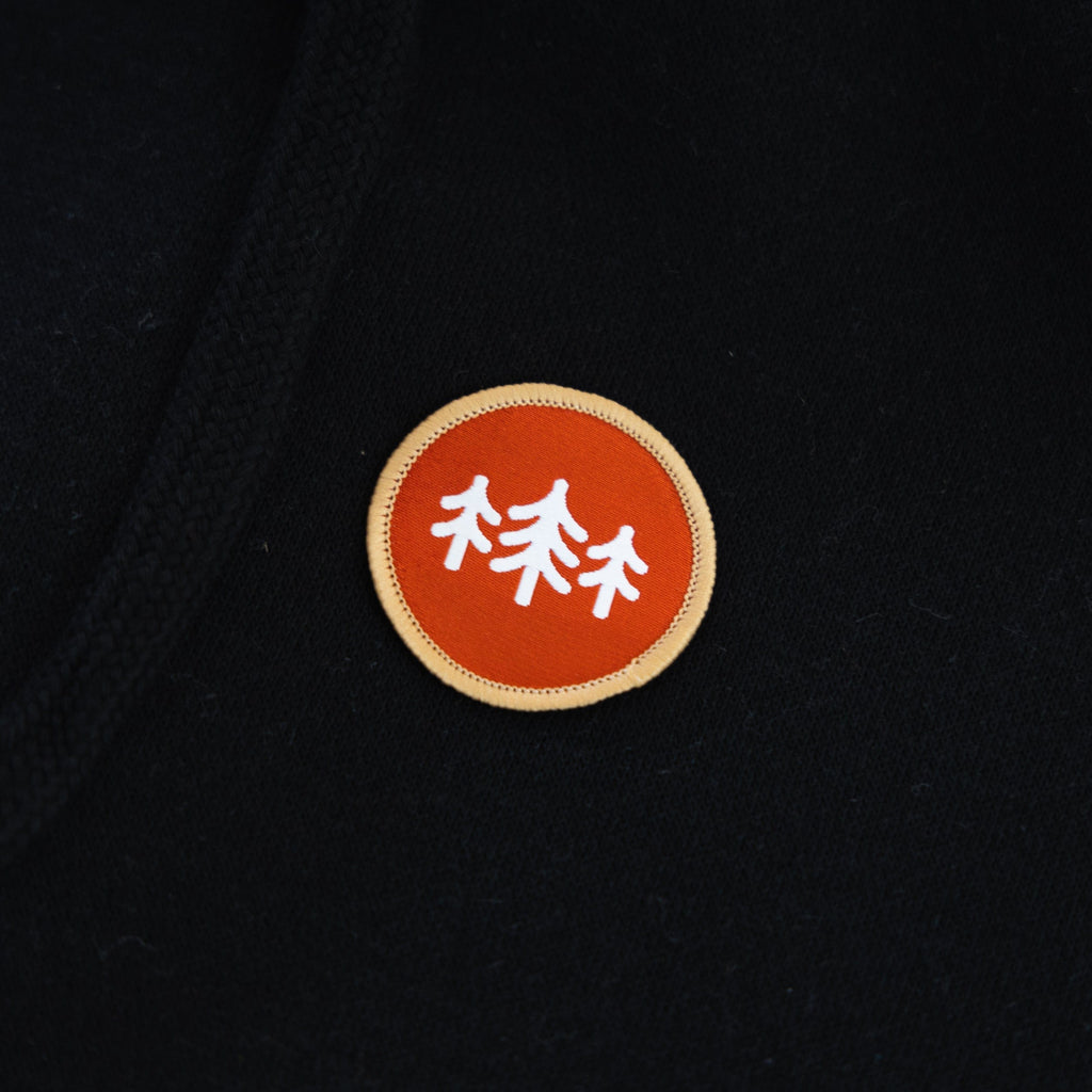 TriPine Hoodie Coin Patch Cloudfit Hoodie