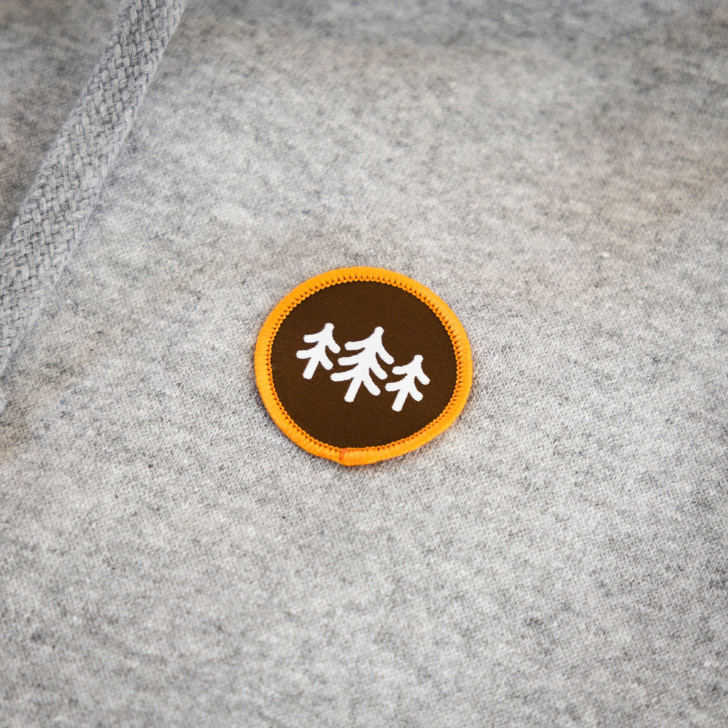 TriPine Hoodie Coin Patch Cloudfit Hoodie