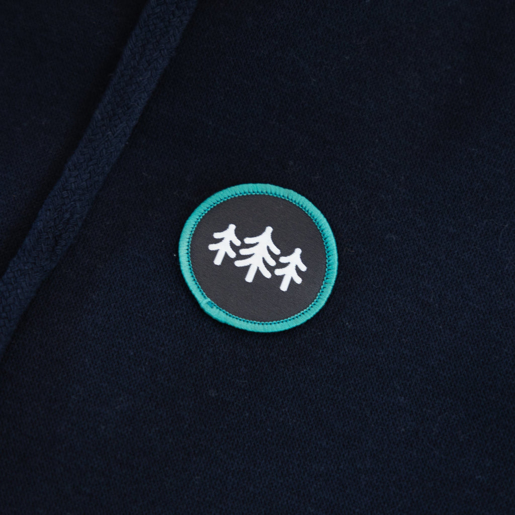 TriPine Hoodie Coin Patch Cloudfit Hoodie