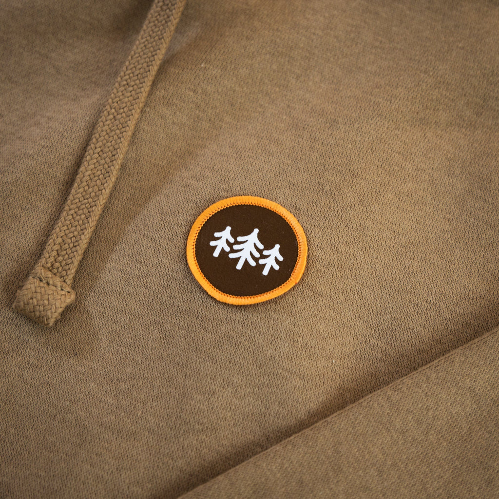 TriPine Hoodie Coin Patch Cloudfit Hoodie