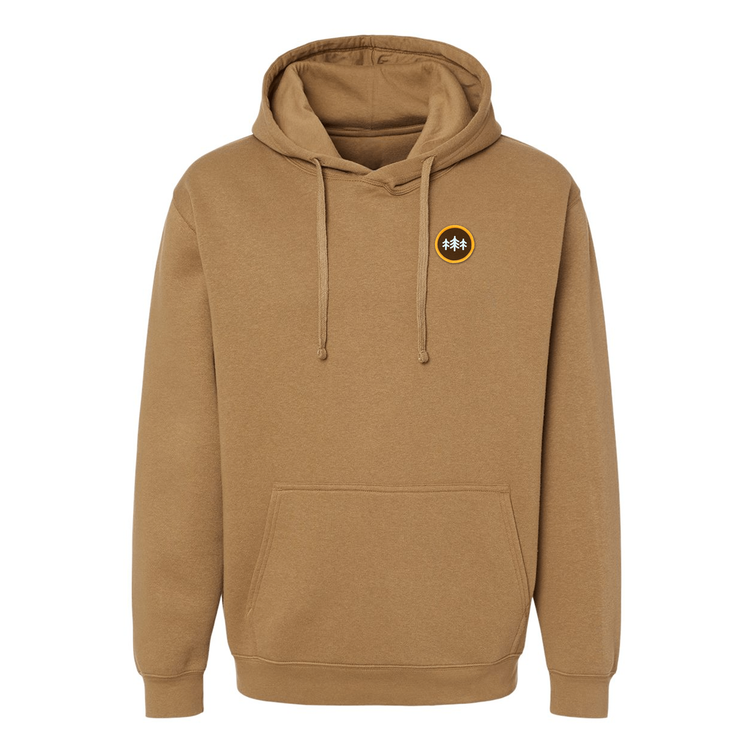 TriPine Hoodie Coyote Brown / Small Coin Patch Cloudfit Hoodie