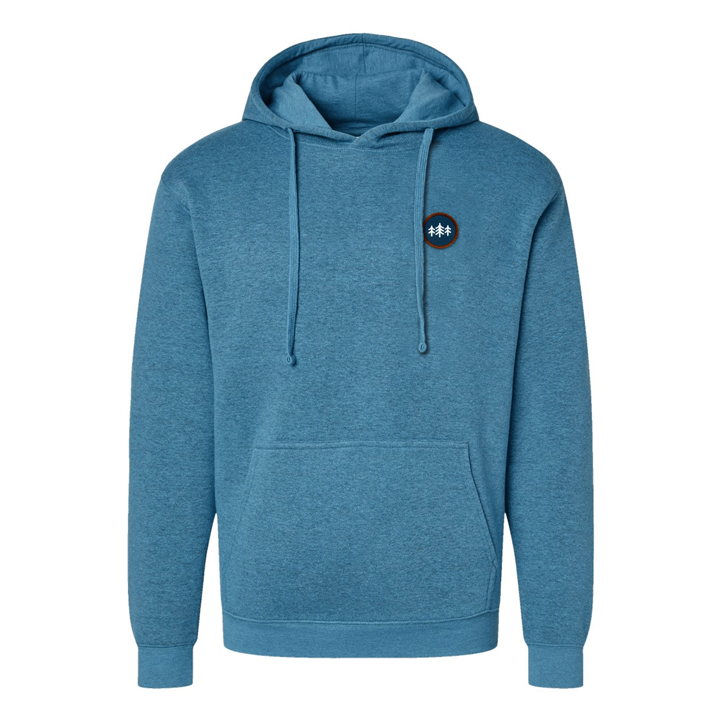 TriPine Hoodie Heather Glacier / Small Coin Patch Cloudfit Hoodie