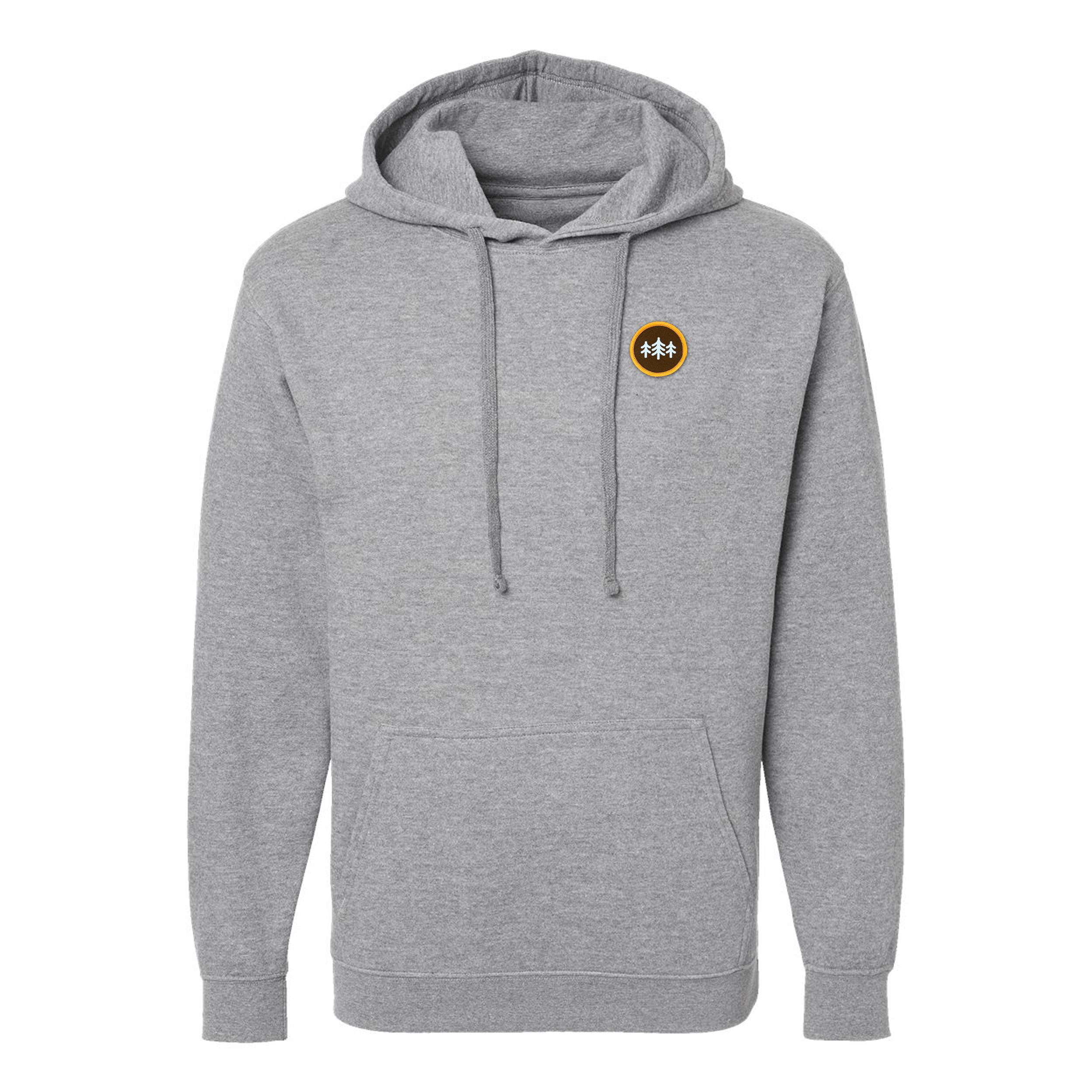TriPine Hoodie Heather Gray / Small Coin Patch Cloudfit Hoodie