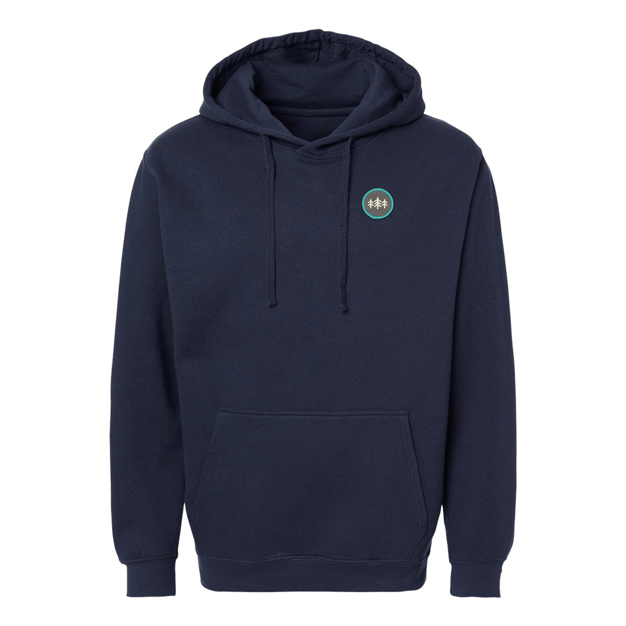 TriPine Hoodie Navy / Small Coin Patch Cloudfit Hoodie