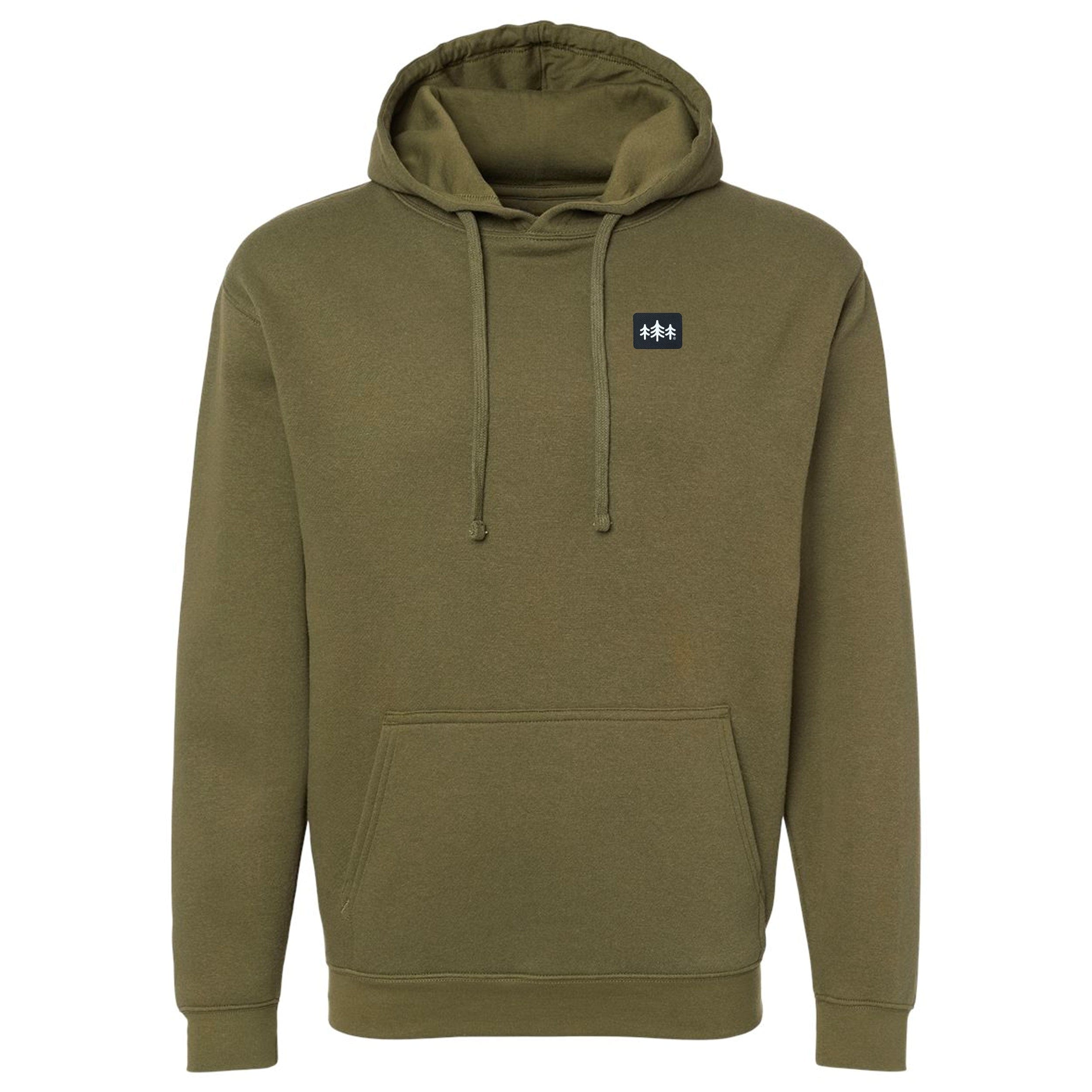 TriPine Hoodie Olive / Small TriPine CloudFit Hoodie