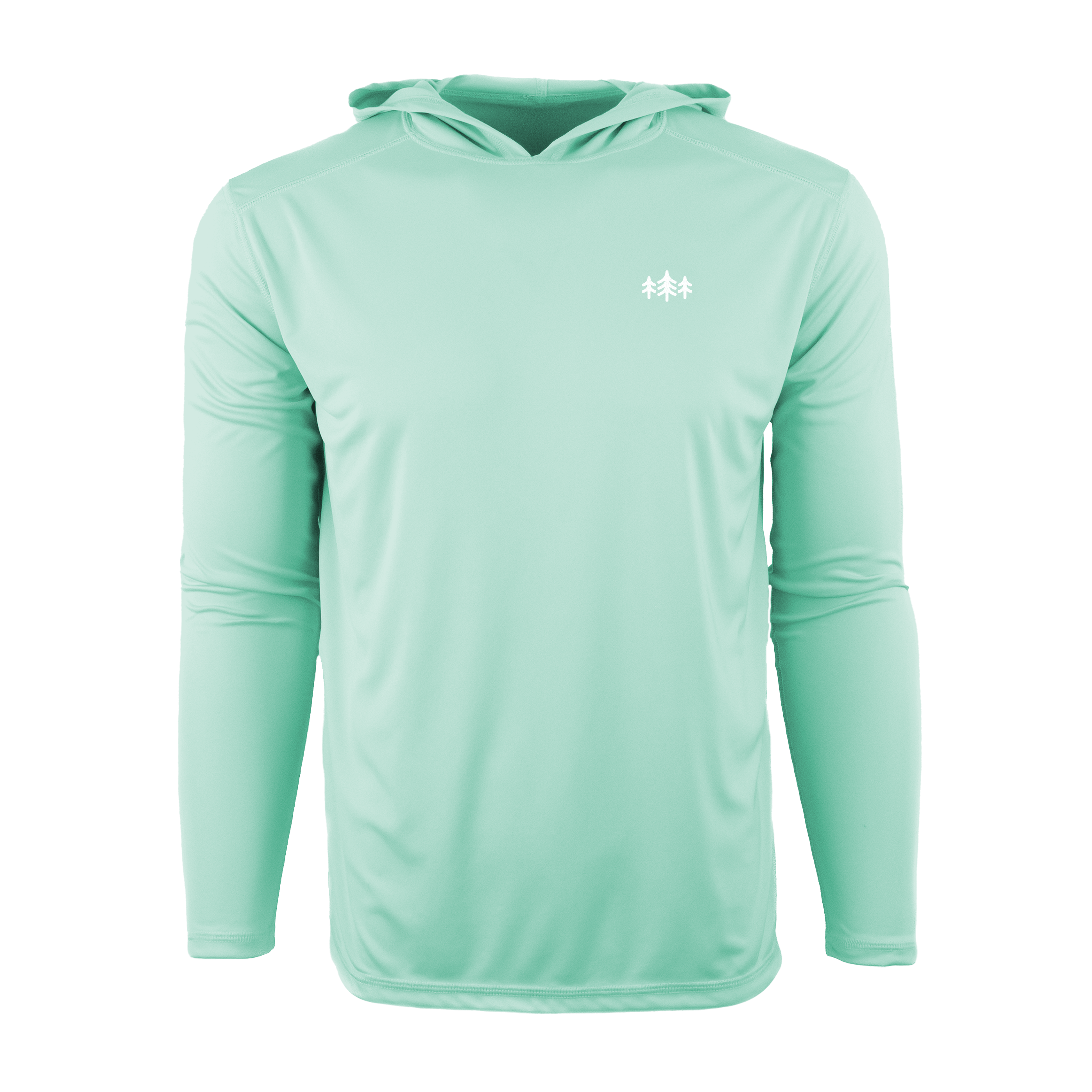 TriPine Hoodie Seagrass / Small TriPine Solar Shield Performance Hoodie