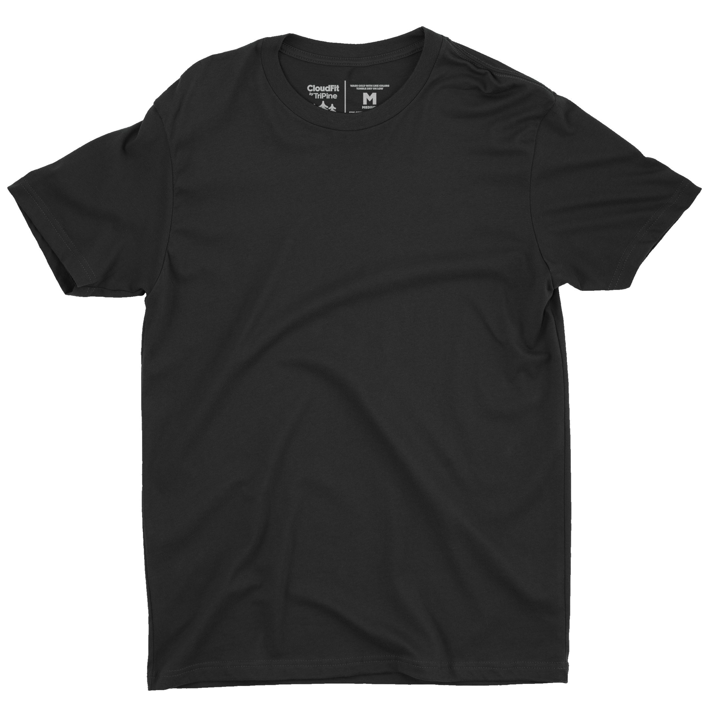 TriPine Short Sleeve Tee Black / Small Essential CloudFit Tee