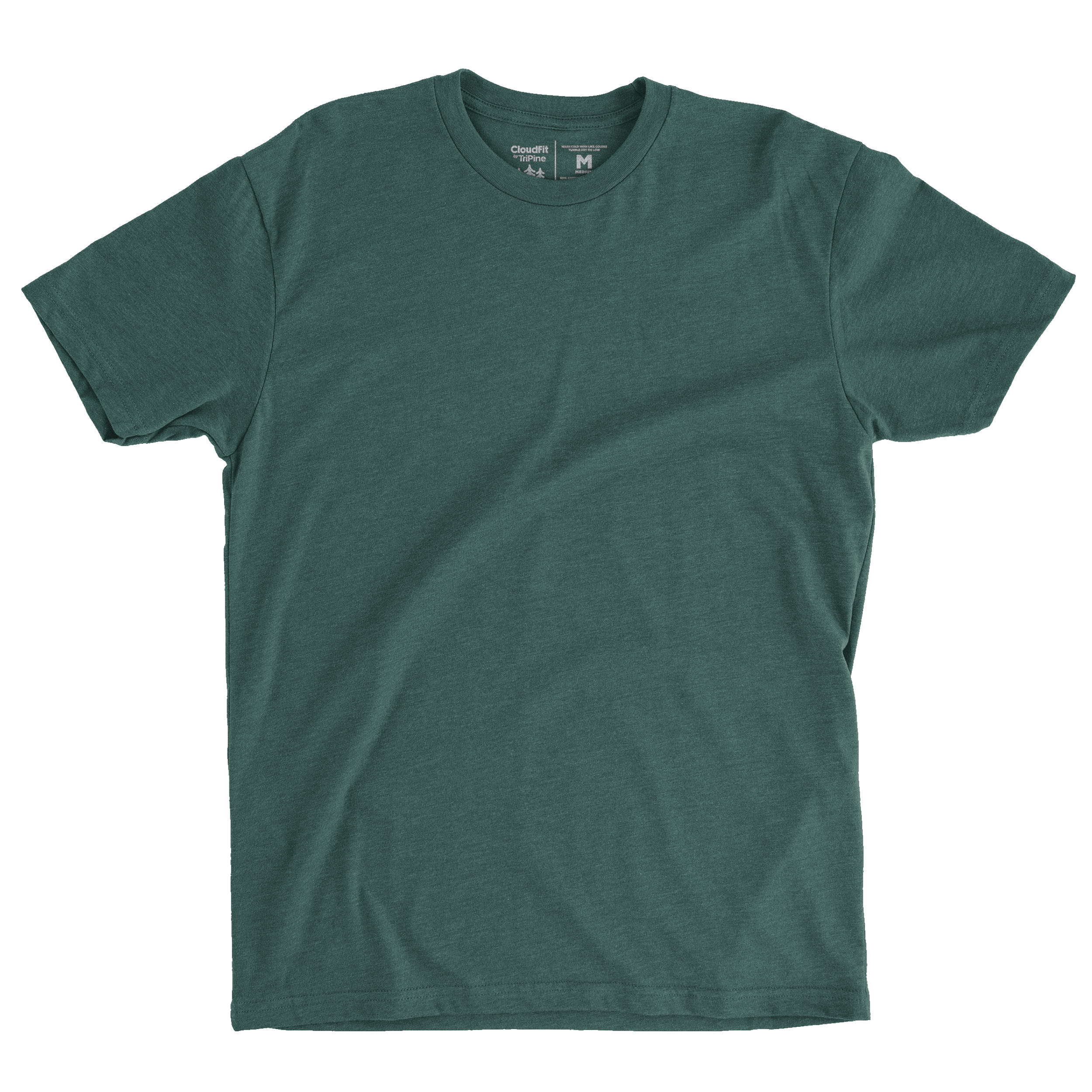 TriPine Short Sleeve Tee Heather Forest / Small Essential CloudFit Tee