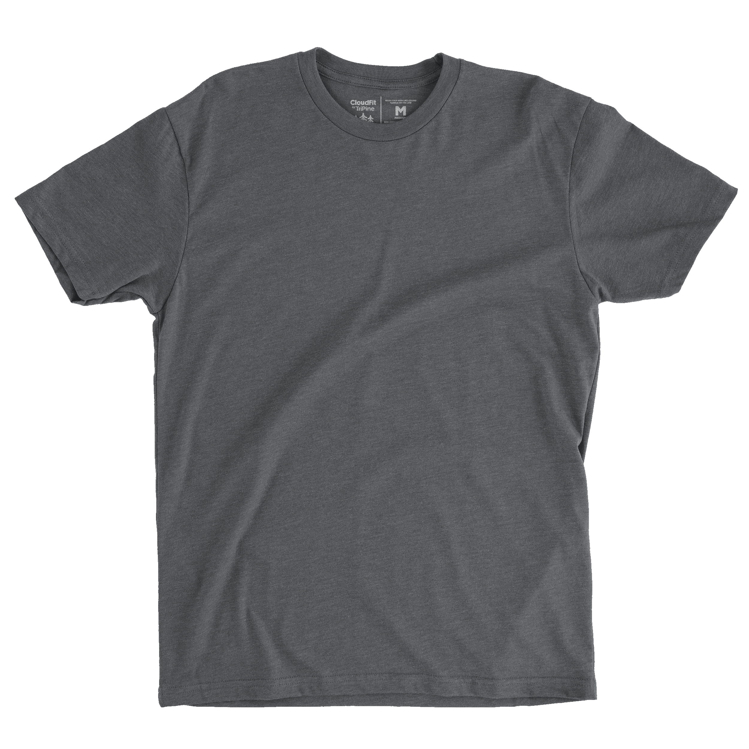 TriPine Short Sleeve Tee Heather Space Gray / Small Essential CloudFit Tee