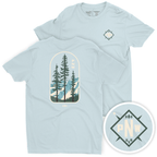 TriPine Short Sleeve Tee Ice Blue / Small Pacific Northwest CloudFit Tee