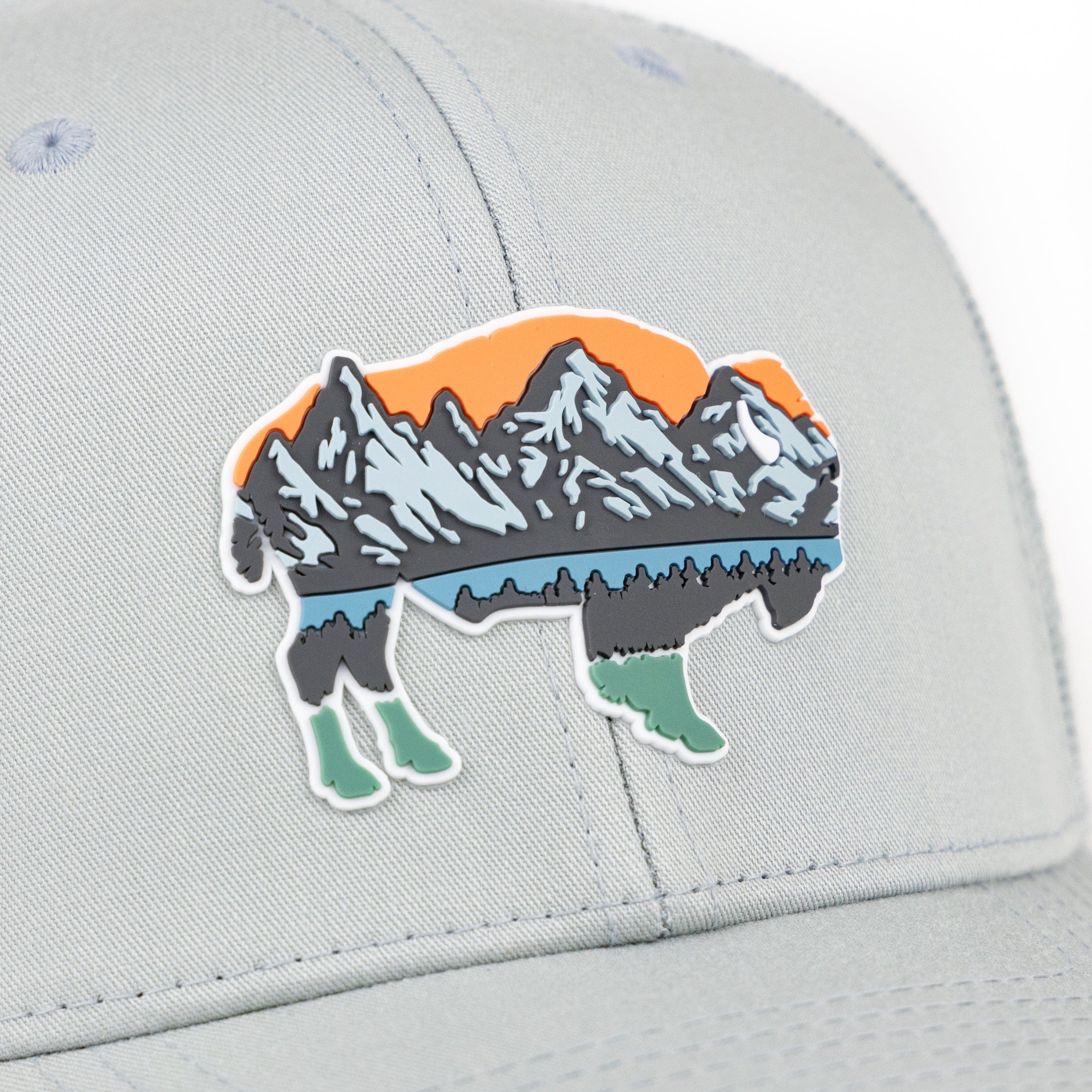 TriPine Trucker Hat Bison Range Trucker Hat