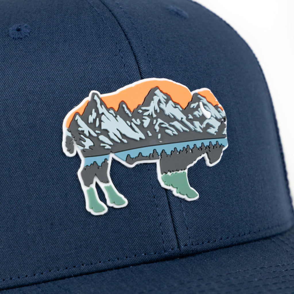 TriPine Trucker Hat Bison Range Trucker Hat