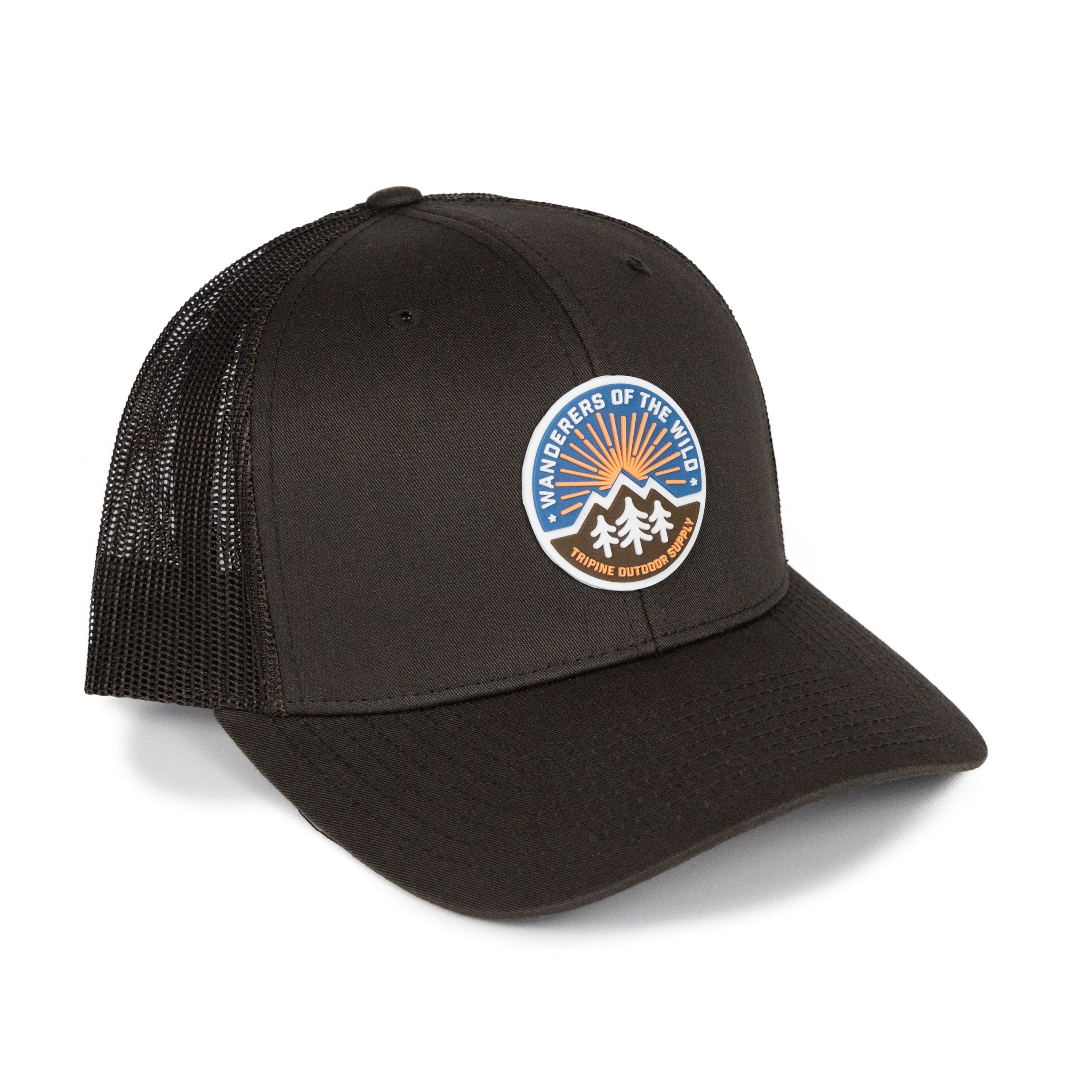 TriPine Trucker Hat Coffee Wanderers of the Wild Trucker Hat