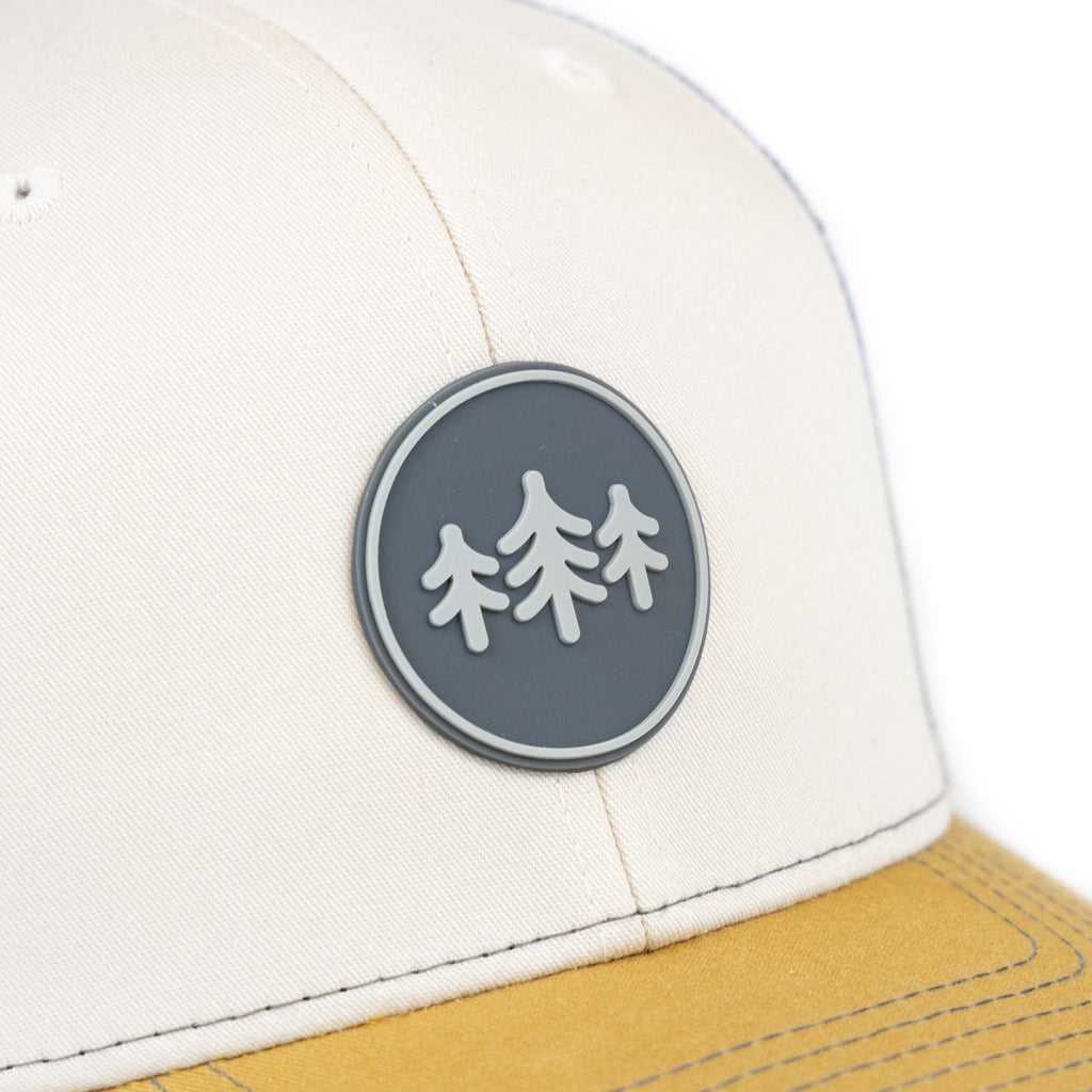 TriPine Trucker Hat Coin Patch Trucker Hat