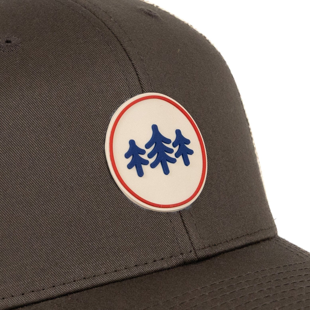 TriPine Trucker Hat Coin Patch Trucker Hat