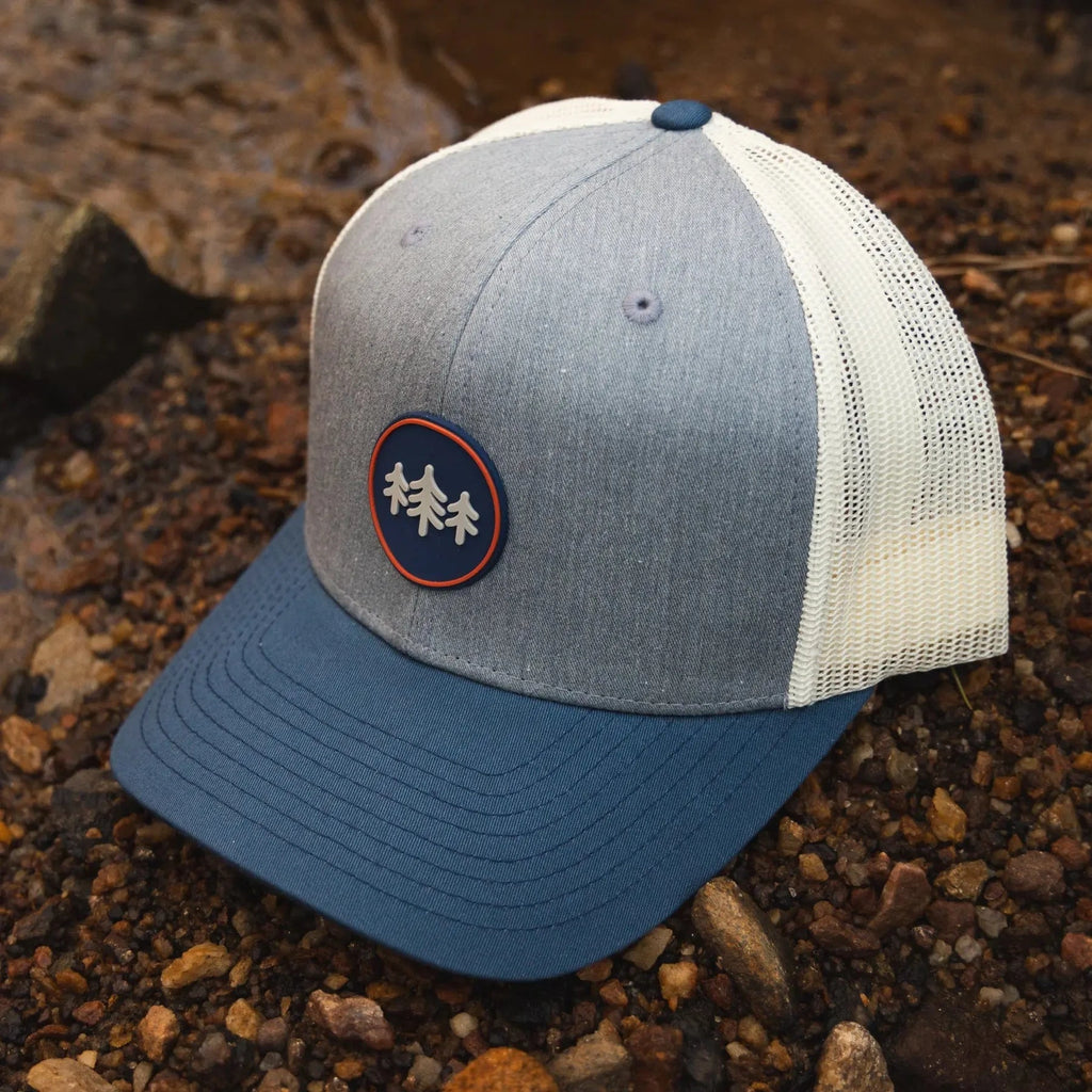 TriPine Trucker Hat Coin Patch Trucker Hat