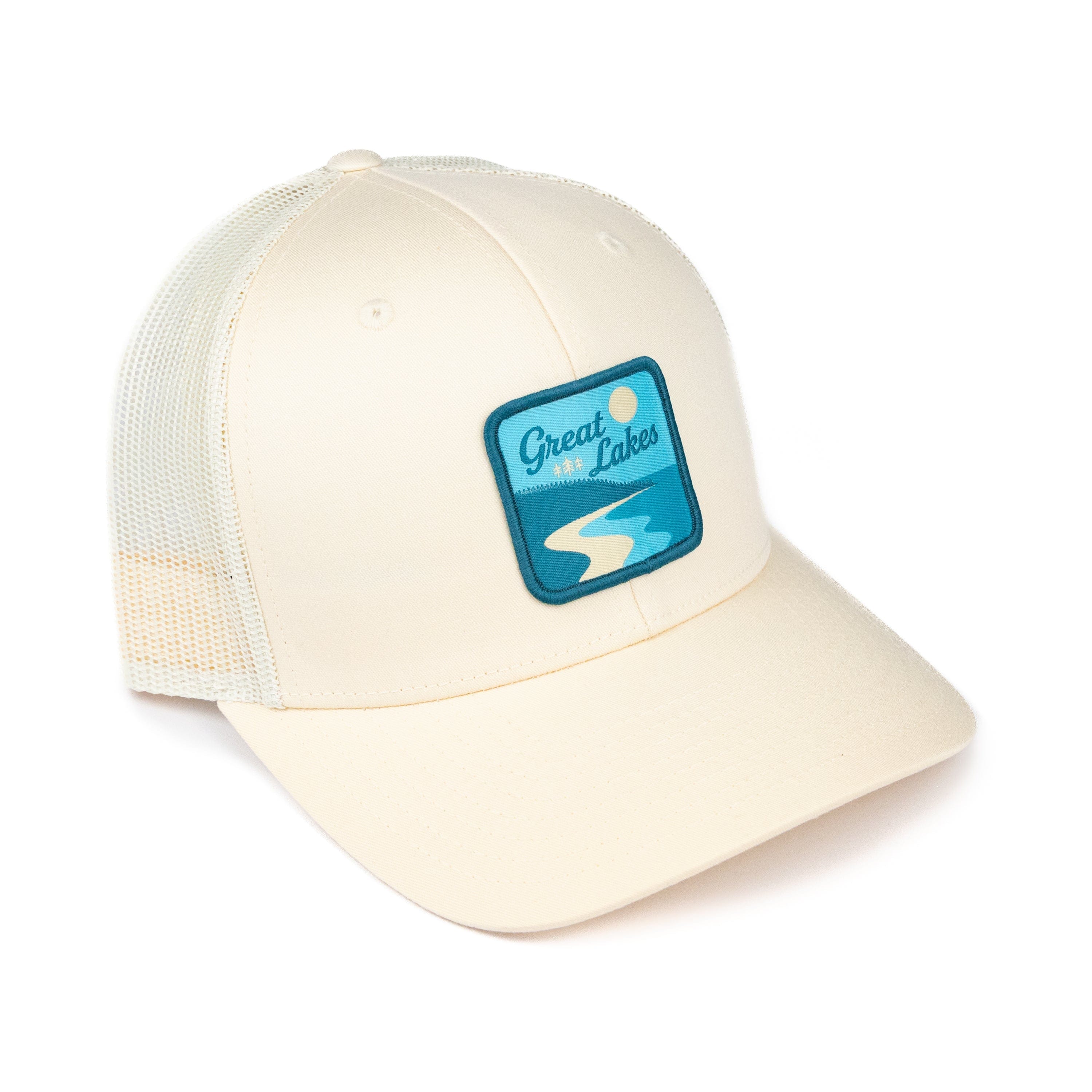 TriPine Trucker Hat Cream/ Cream Great Lakes Trucker Hat