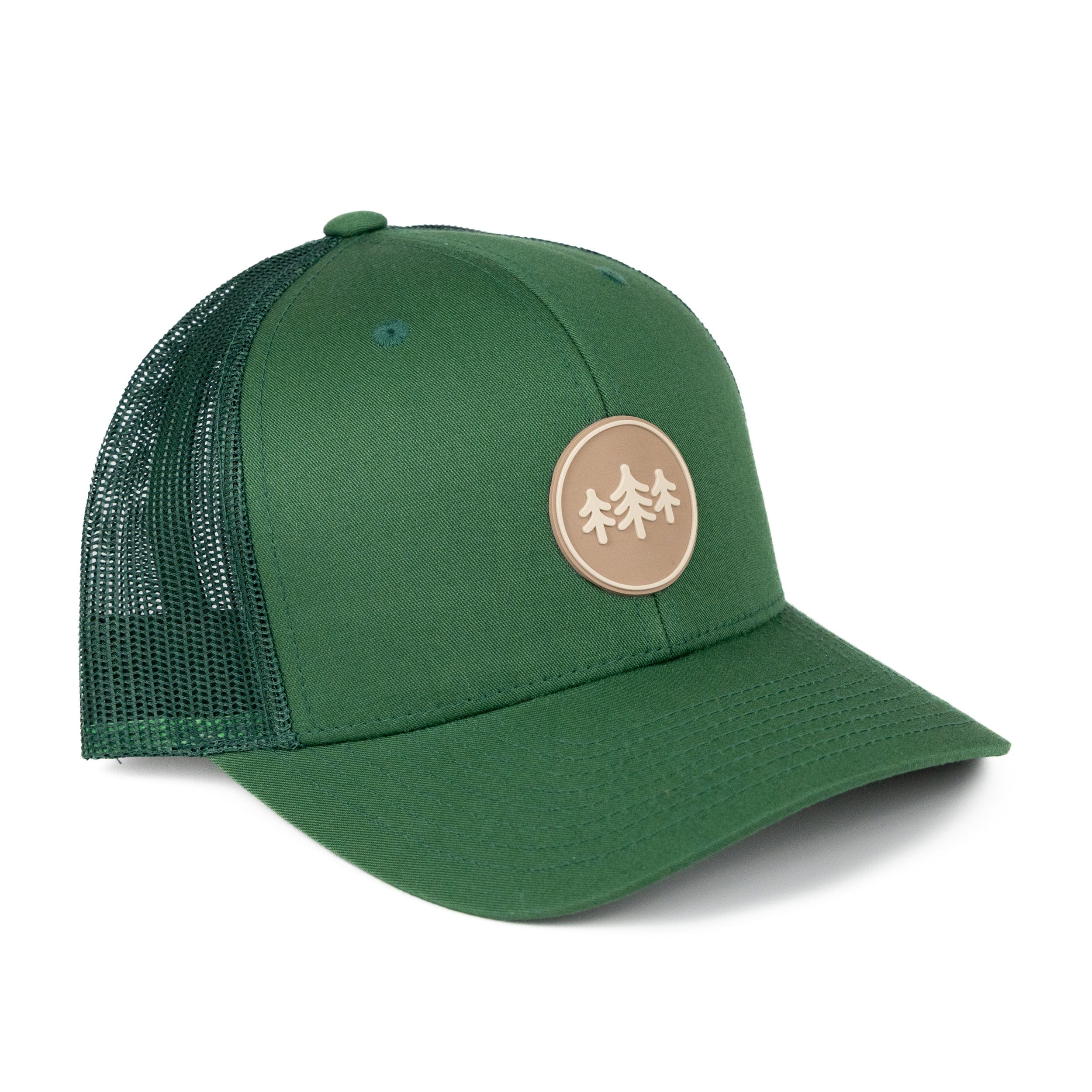 TriPine Trucker Hat Evergreen Coin Patch Trucker Hat