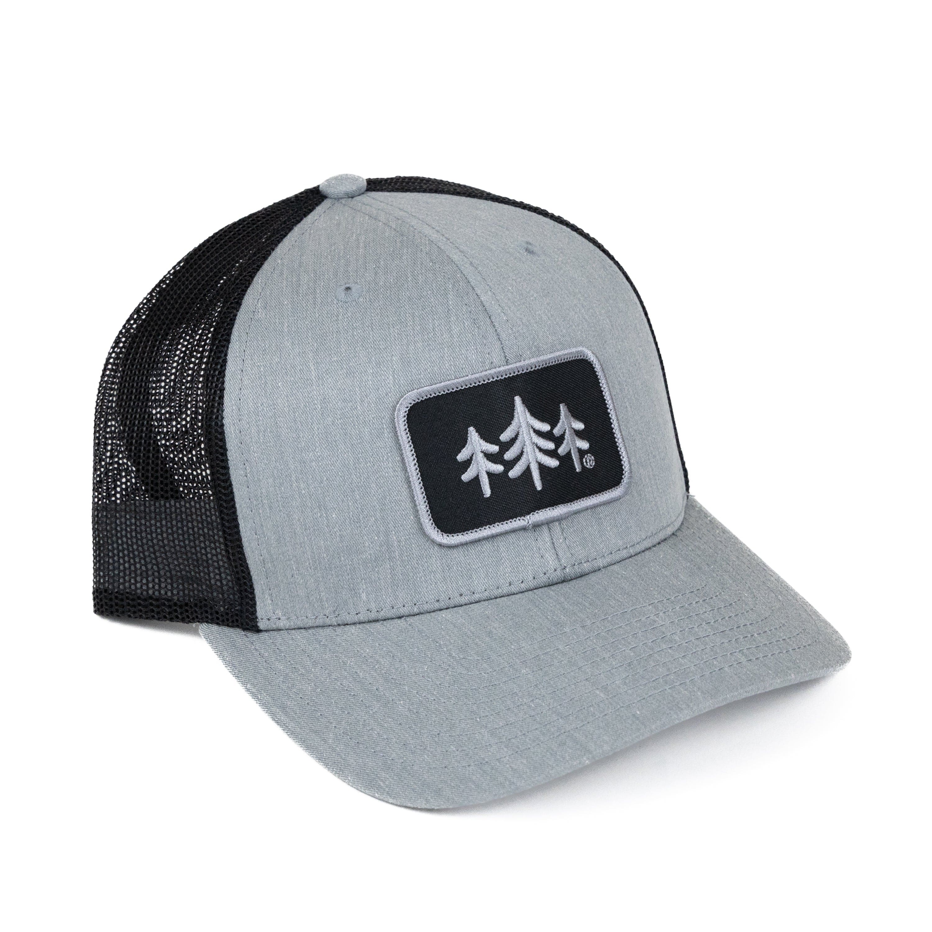 TriPine Trucker Hat Heather Gray/ Black TriPine Patch Trucker Hat