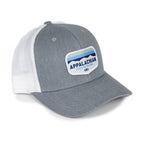 TriPine Trucker Hat Heather Gray/ White Appalachian Mountains Trucker Hat